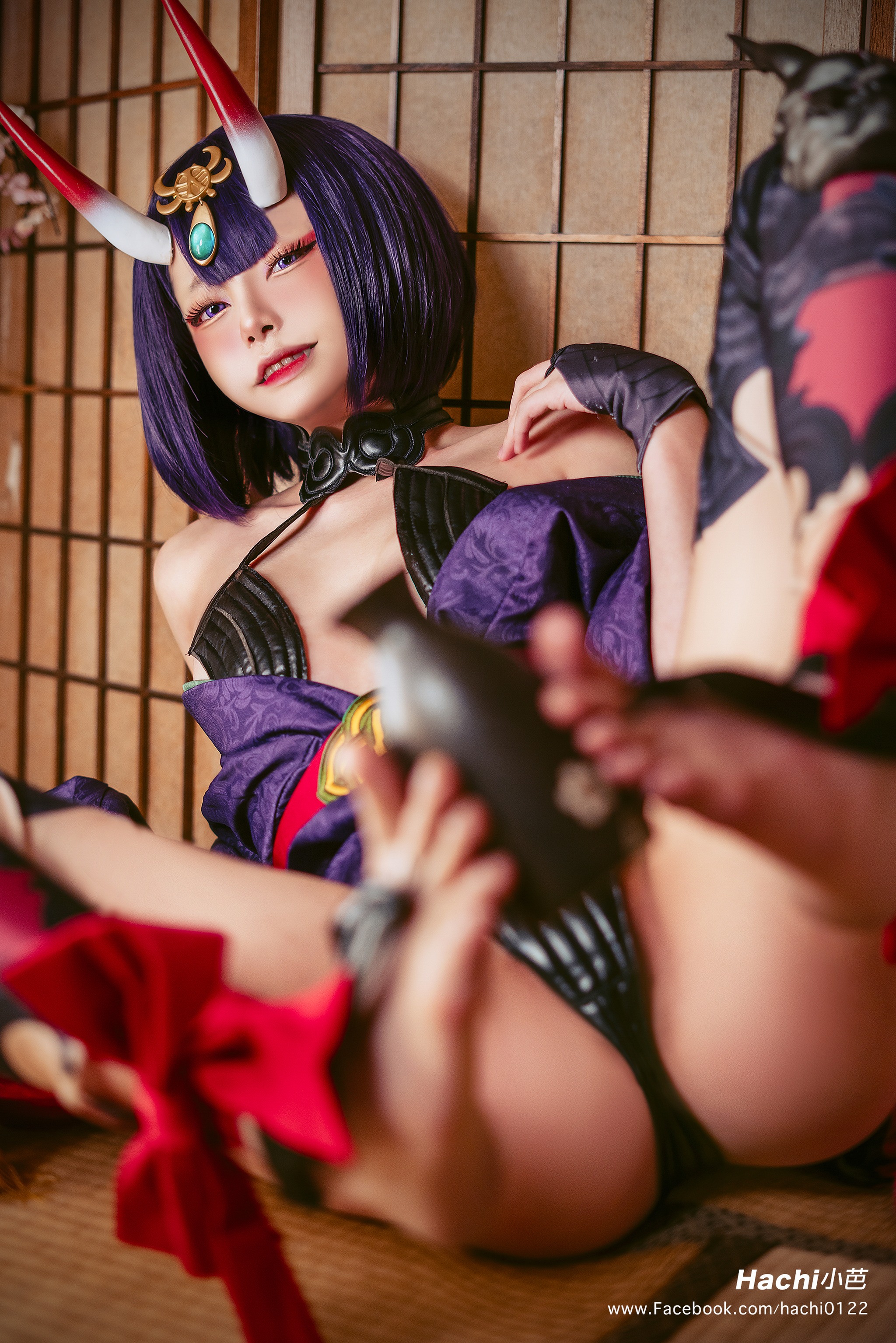 图片[1]-Hachi_小芭 – NO.005 酒吞童子 Shuten Douji FGO [14P]-XikXak